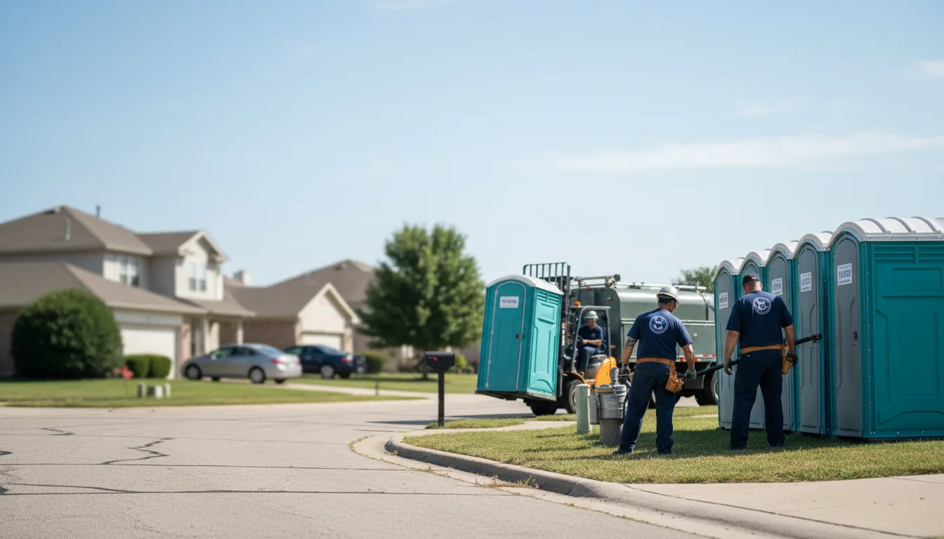 Porta Potty Rental in Mantua, OH near me